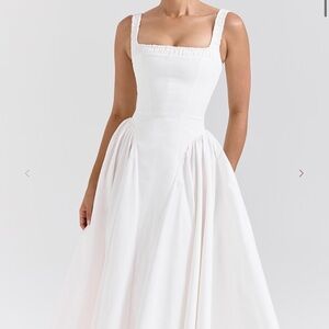 House of CB White Dorothy Sundress